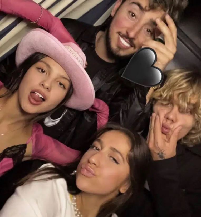 Zack Bia was seen hanging with Olivia Rodrigo at her 19th birthday party
