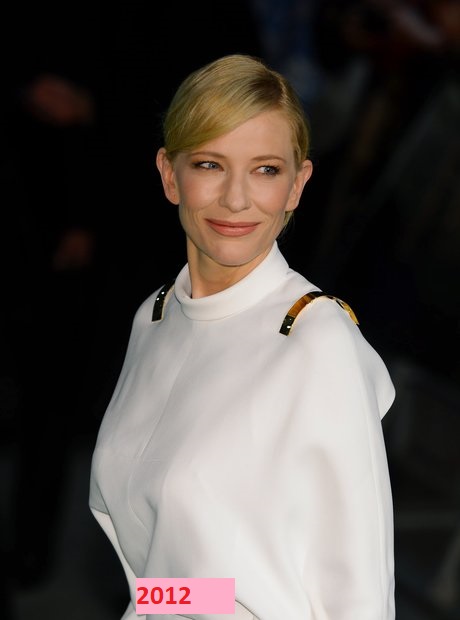 Cate's look in 2012