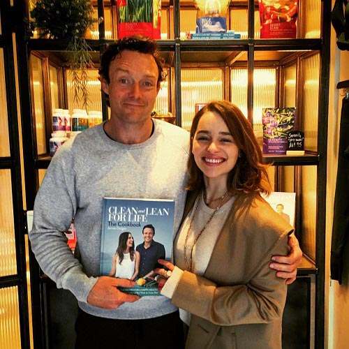Emilia Clarke follows the Clean and Lean diet plan designed by her trainer, James Duigan