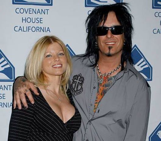 Frankie's parents, Nikki Sixx and Donna D'Errico | Source: Getty Images