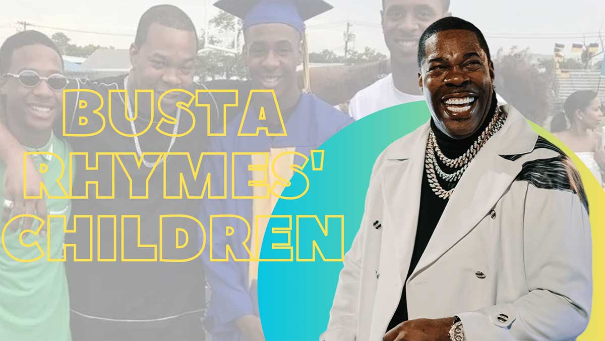 How many children does Busta Rhymes have?