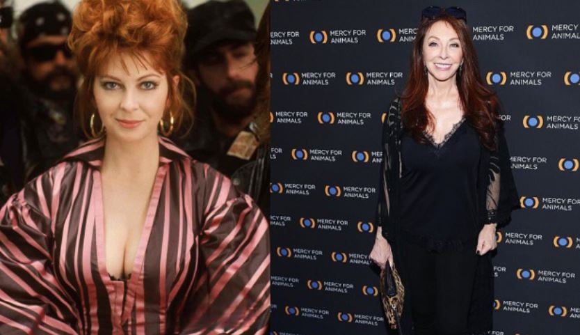 Cassandra Peterson before and after photo; she has never admitted to going under the knife