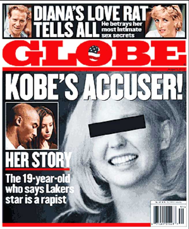 Katelyn and Kobe's case posted in Globe Magaziine