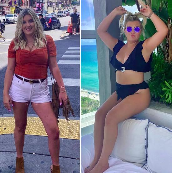 Chloe Trautman before and after weight loss