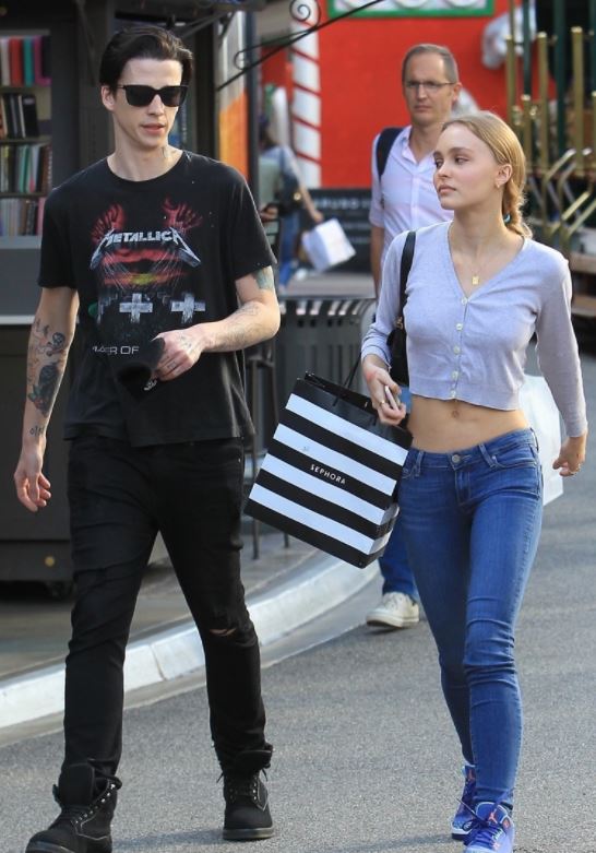 Lily-Rose and Ash Stymest