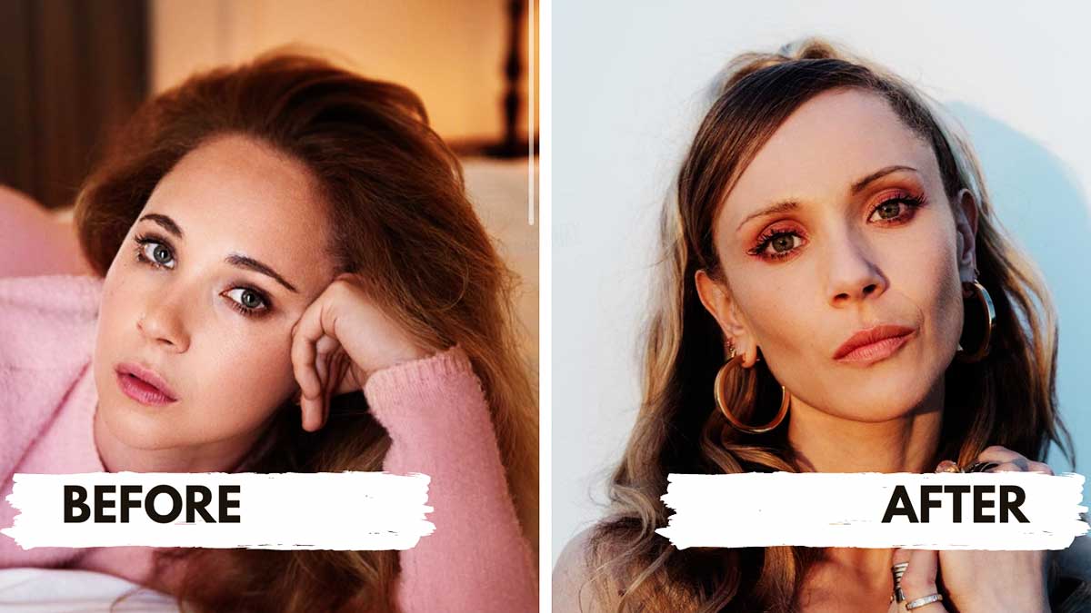 Juno Temple before and after losing weight