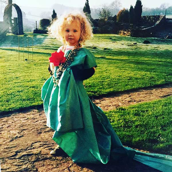 Juno Temple during her childhood